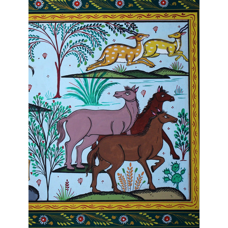 Habitat faunique | Paata, peinture de l'Orissa