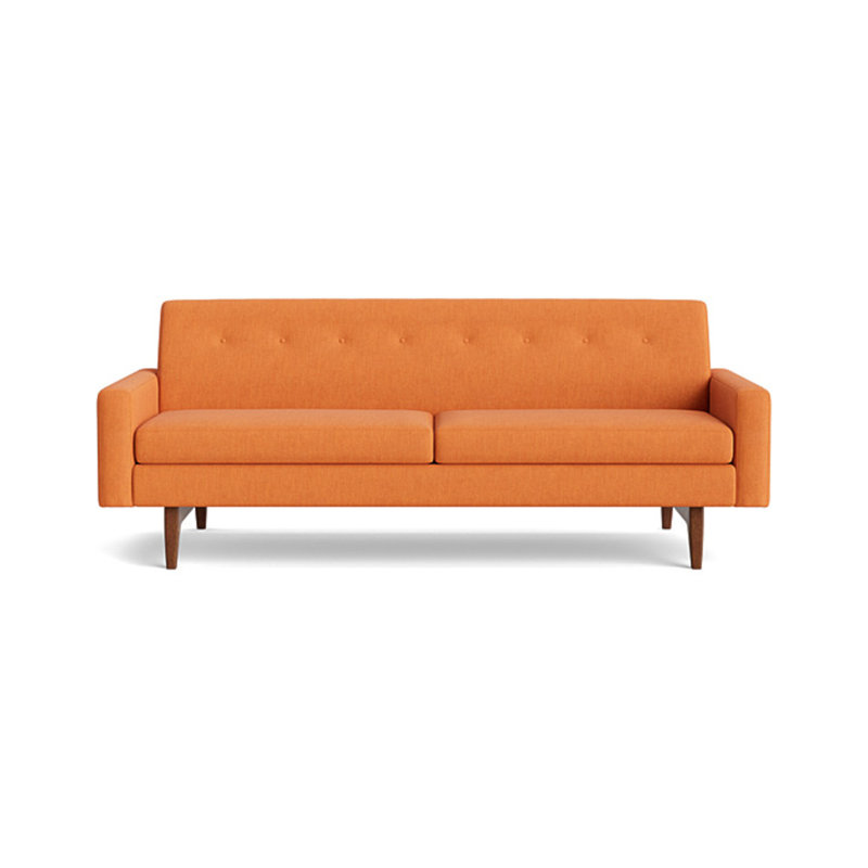 Tyler Sofa (85"), Performance Weave - Carrot