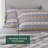 3 PCS Sheet Set Blue Snowflake