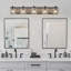 Éclairage de meuble-lavabo minimaliste moderne et unique