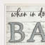 «When In Dououte Take A Bath 3», impression encadrée noire pour salle de bain-1898370039