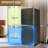 4.2 Cu.Ft Small Fridge with Freezer, 7-Level Adjustable Thermostat, Removable Glass Shelves, Quiet 38dB Energy-Saving for Dorm/Office/Kitchen-124665251