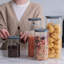 Pots de rangement Kilner Fresh - ensemble de 4 (33,8, 50,7, 67,6, 118 oz)