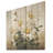 White Daisies Flowers In Forest - Daisy On Wood Print-1174199823