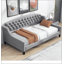 Lit de jour capitonné moderne de luxe en gris, parfait pour une détente élégante et confortable-1749046836-1749046837