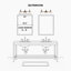 Éclairage pour meuble-lavabo à intensité variable Christof-1044928393-1012072532
