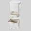Edelen Plastic Step On Outdoor Trash & Recycling Bin - 42L