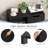 3-Cube Bookcase 2-tier Wooden Storage Shelf with Pull-out Drawer-1531374695