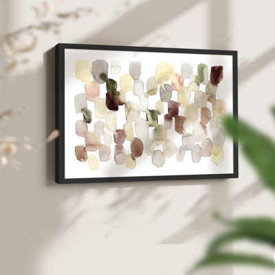 Melted Sediment III - Impression encadrée - Restickable