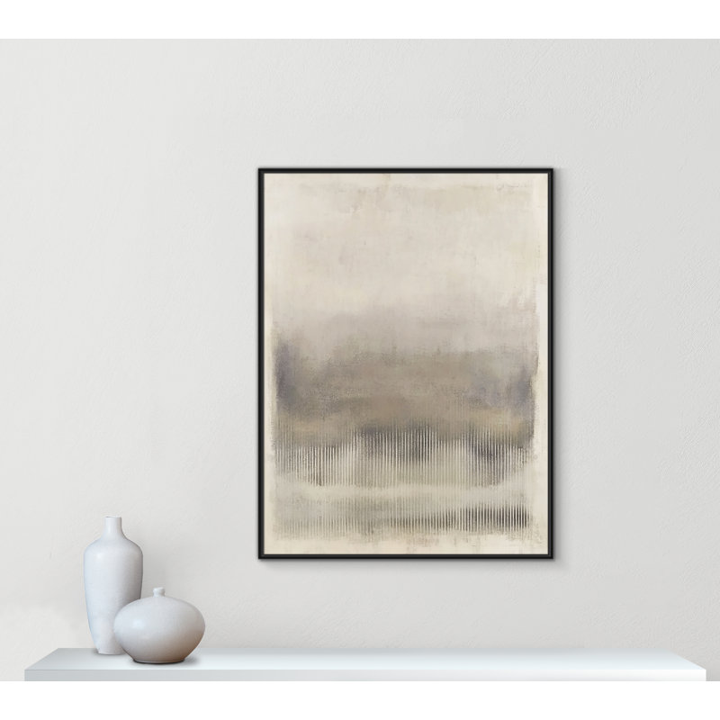 Équilibre équilibré II par Irena Orlov, Cadre flottant noir, H 49,5 po x l 37,5 po