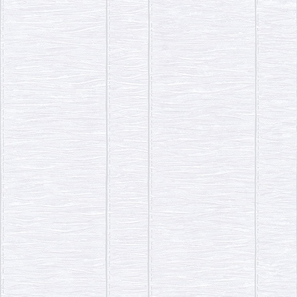 Palazzo 2 Pleated Stripe Wallpaper Roll, Silver