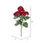 Buisson de géranium artificiel 19,5 po-20583790
