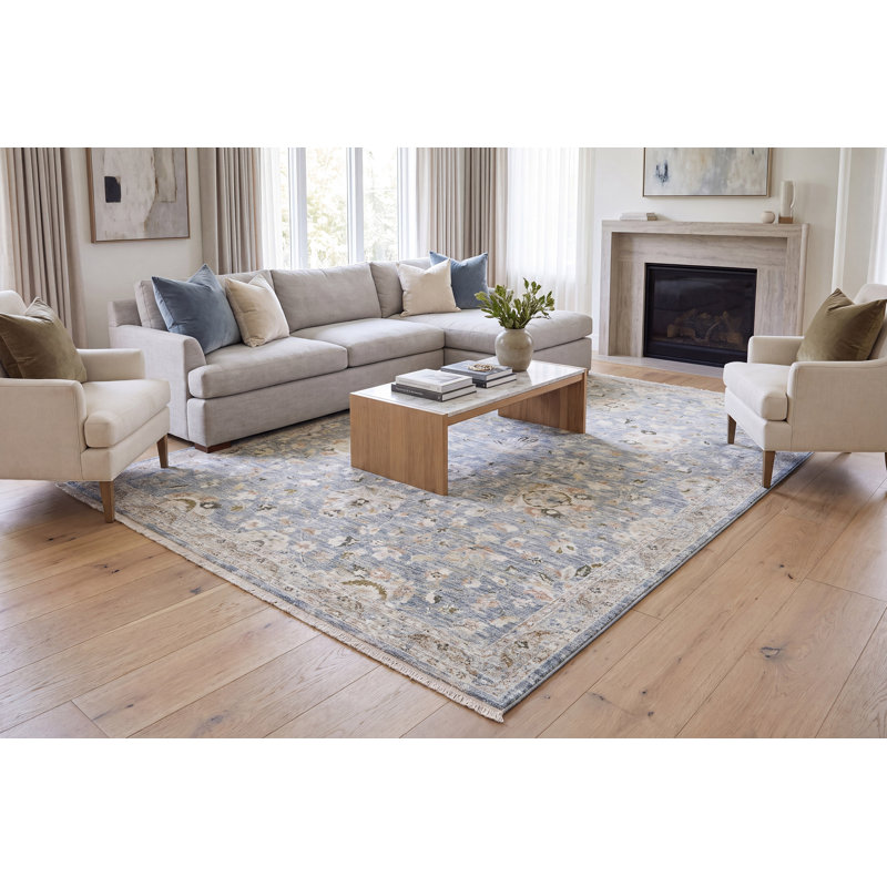 Stamey 12502-518 BLEU MARINE / IVOIRE / BEIGE, Rectangle 9 pi 2 po x 12 pi 10 po