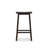 Saddle Counter Stool with Solid Wood Frame-41670278
