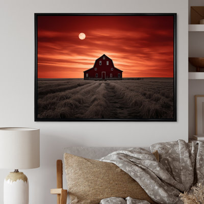 Barn Scenery At Dusk III " Barn Scenery At Dusk III "