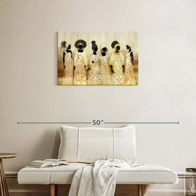 Leisha Six Queens, 20" H x 30" W