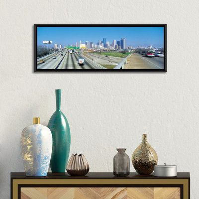 «Houston Panoramic Skyline Cityscape», reproduction de photo sur toile