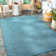 Orman Hand Tufted Blue Area Rug