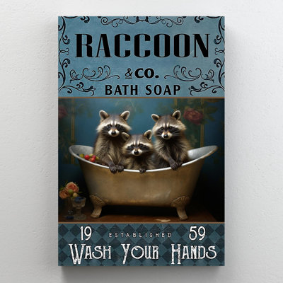 " Raccoon Bath Soap "