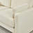 58.66'' 2-Seater High Knit Fabric Sofa with Toss Pillows – Solid Wood Frame 600 Lbs Capacity for Living Rooms, Apartments, Office-528094125