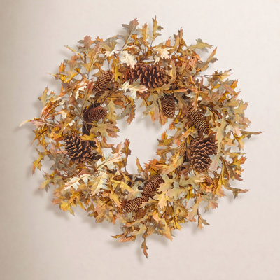 26" Autumn Maple Leaf Wreath