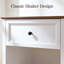 Table de chevet 1 tiroir Modern Farmhouse-130243917