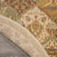 Tapis oriental bleu / vert / brun / doré Baranof-933713325