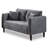 Araujo Chenille Square Arm Sofa-194461304-140410474