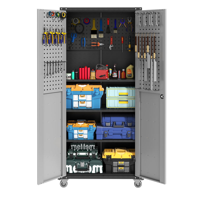 Garage Storage Cabinet With Wheels