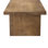 Modern Rustic Solid Wood Rectangular Dining Table
