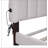 Upholstered Platform Bed with Drawer-2061072826