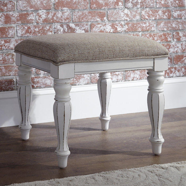 Colchester Solid Wood Accent Stool