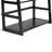 Acadian 63"H Solid Wood Transitional 5-Shelf Ladder Bookcase with Slanted Frame and Open Storage-1944745142-1932075336