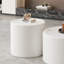 Round Coffee Table with Tempered Glass-133567596