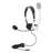 Mobile-Ready School Multimedia Stereo Headsets with Volume Control and Boom Microphone (Set of 10)
