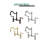 Kingston Brass Tudor Two-Handle 2-Hole Deck Mount Bridge Kitchen Faucet-11174585