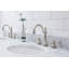 Ensemble de meuble-lavabo ovale avec robinet et trop-plein Empire Stone-327290860