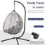 U_STYLE Chaise hamac robuste avec support-680058542
