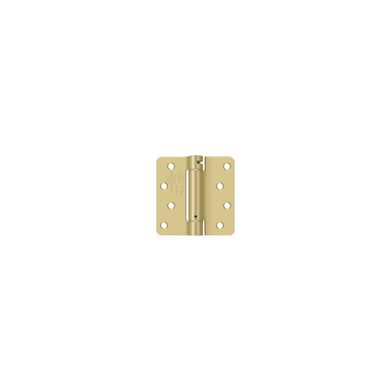 64'' x 64'' Steel Surface Mount Hinge, Brushed Brass