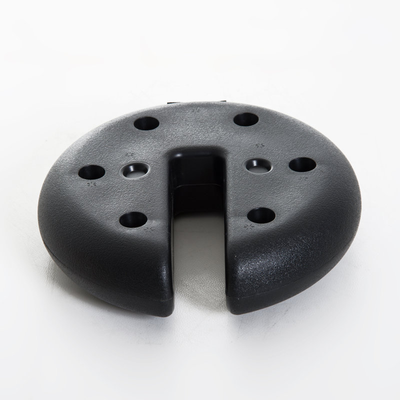 Sol 27 Outdoor Black Polyethylene Plastic Weight for Gazebo