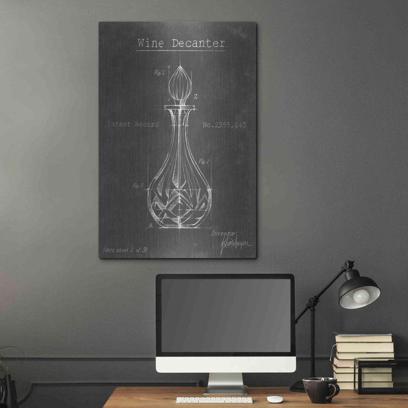 «Barware Blueprint VIII» par Ethan Harper, H 36 po x l 24 po