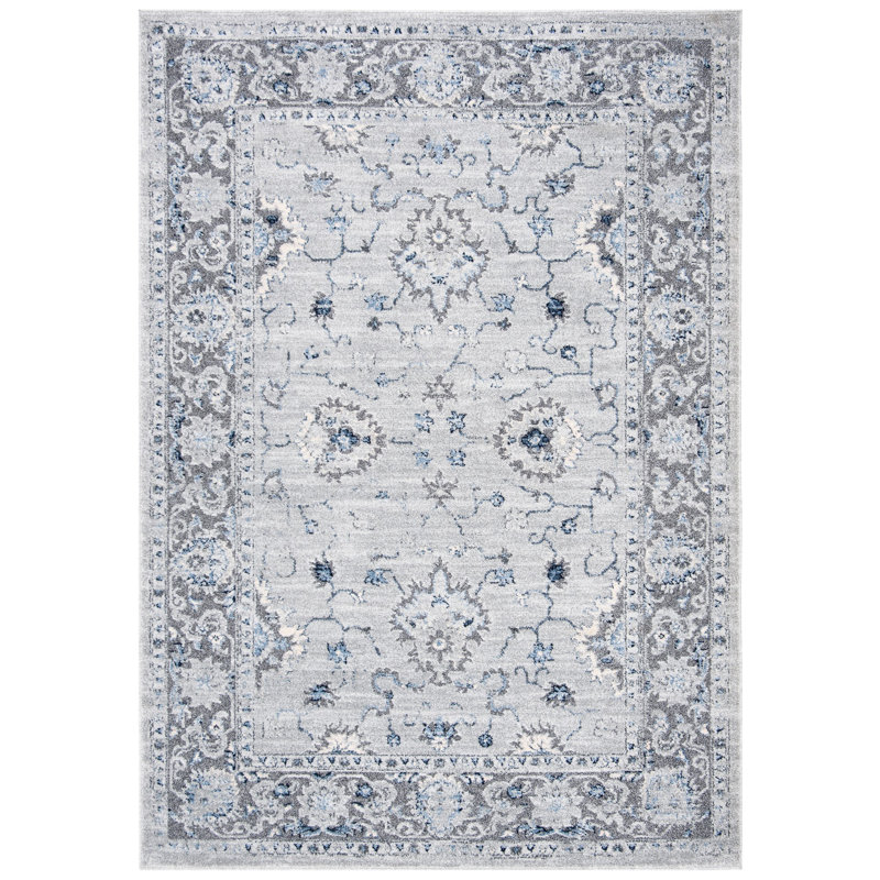 Pennie Performance Oriental Rug, Round 6'7"