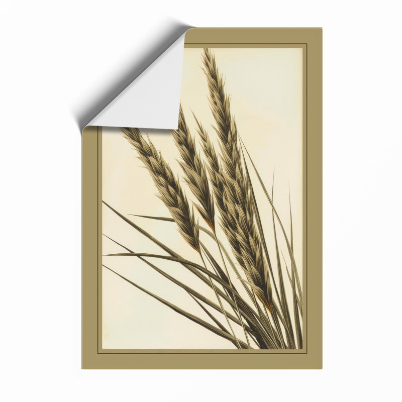 Grain Study Botanical - Framed Print, Unframed, A3 - 42.0 x 29.7 cm