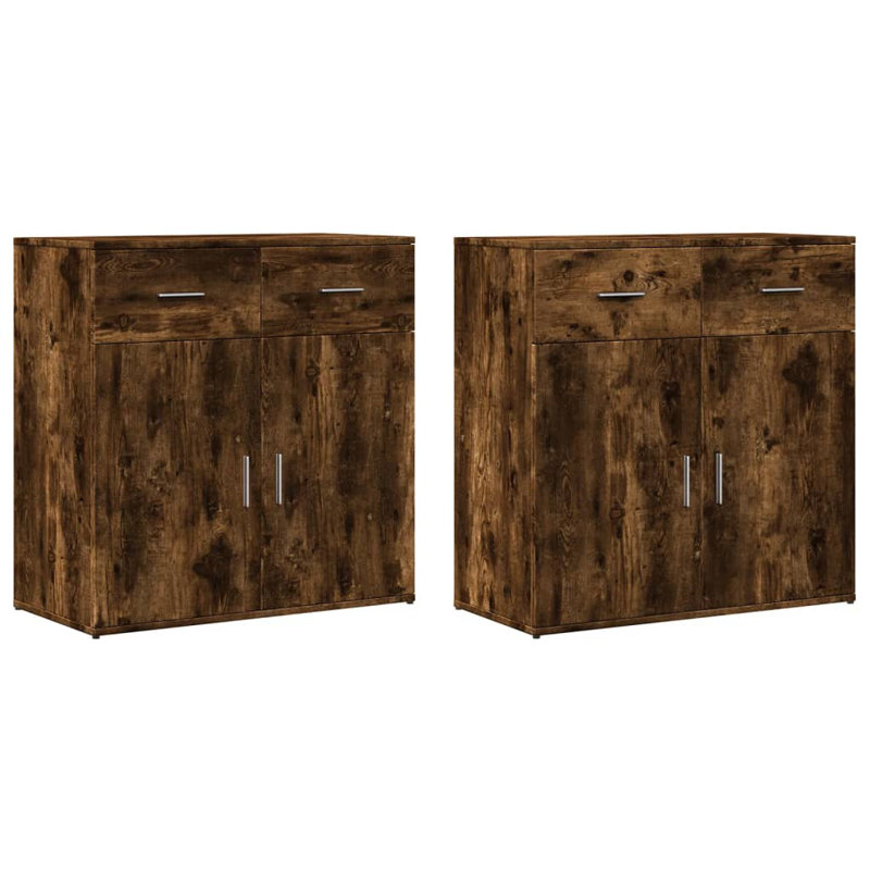 Oree 79cm Sideboard, Smoked Oak