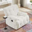 Fauteuil inclinable robuste en tissu Estelline