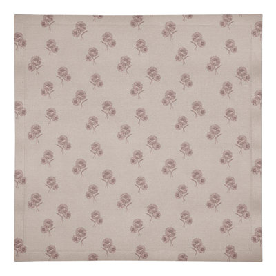 Serviette de table rectangulaire en coton sergé