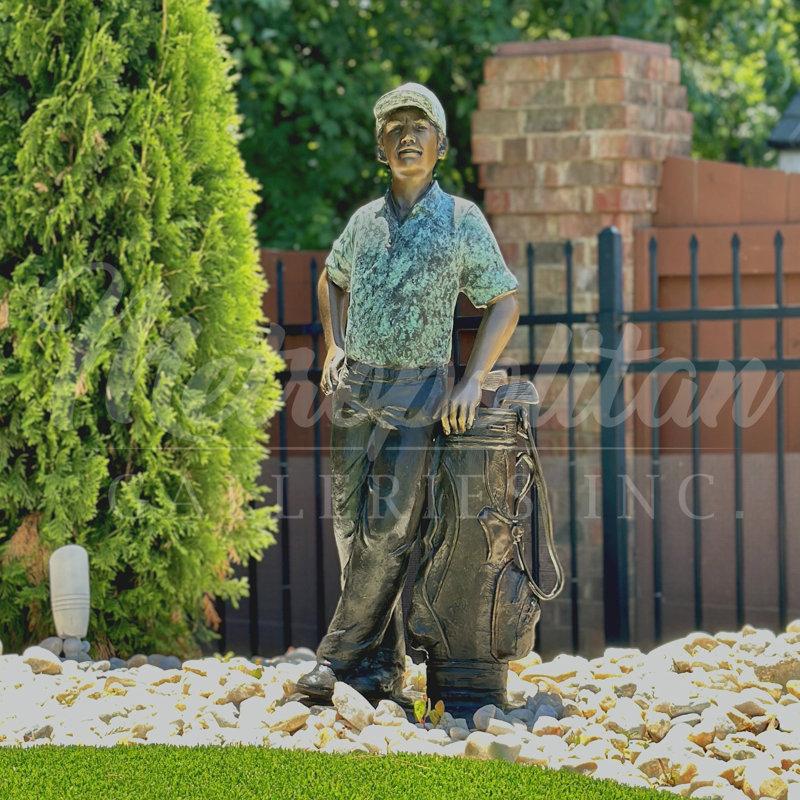 Sports Bronze Garden Statue