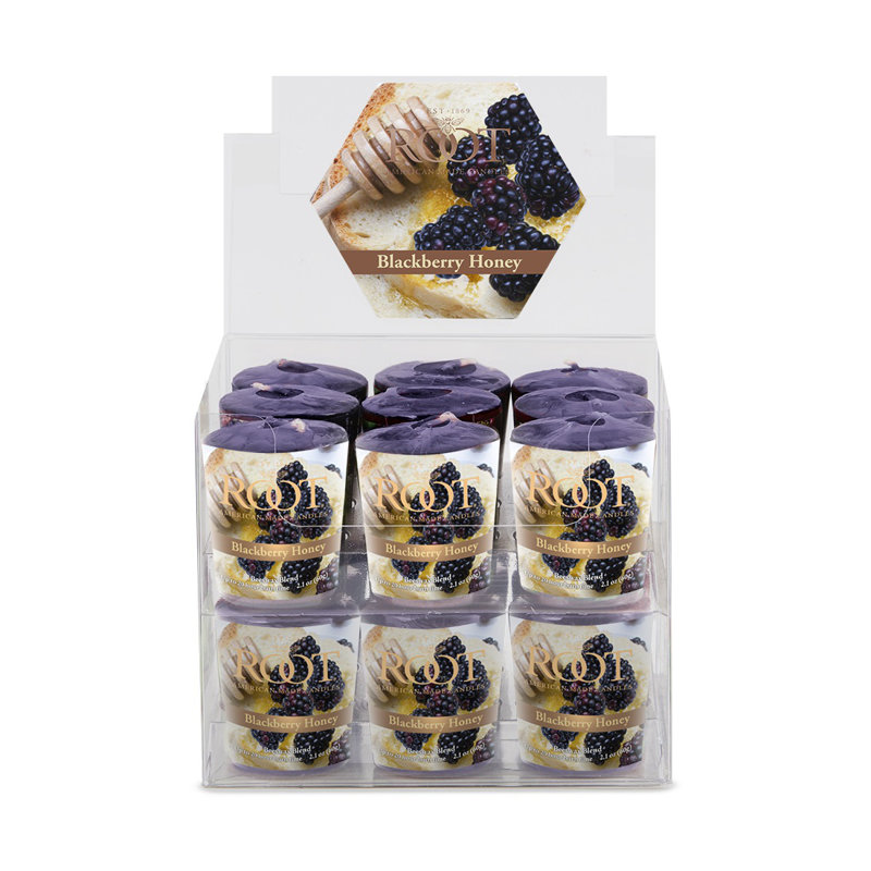 Blackberry Honey Scented Votive Candle