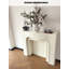 Simple and stylish wall-mounted fireplace cabinet