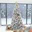 Arbre de Noël artificiel 9 pi avec 750 lumières claires pour la maison / bureau / vacances